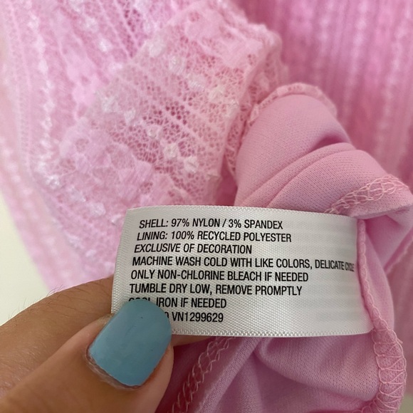 Pink lace skater dress - Wild Fable - Picture 7 of 8